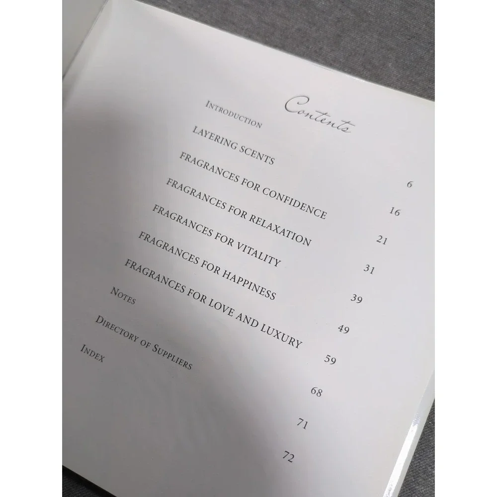 1994‎ Personalized Perfumes By Gail Duff Vintage Italian Hardcover